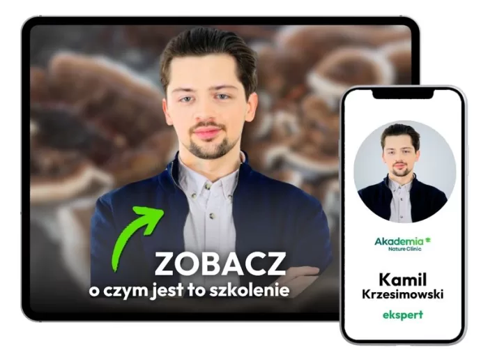 Grzyby Adaptogenne i ich cenne właściwości antynowotworowe - Kamil Krzesimowski - szkolenie