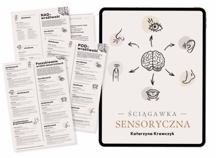 ściagawka sensoryczna dla rodziców - Katarzyna Krawczyk ściagawka sensoryczna dla rodziców - Katarzyna Krawczyk